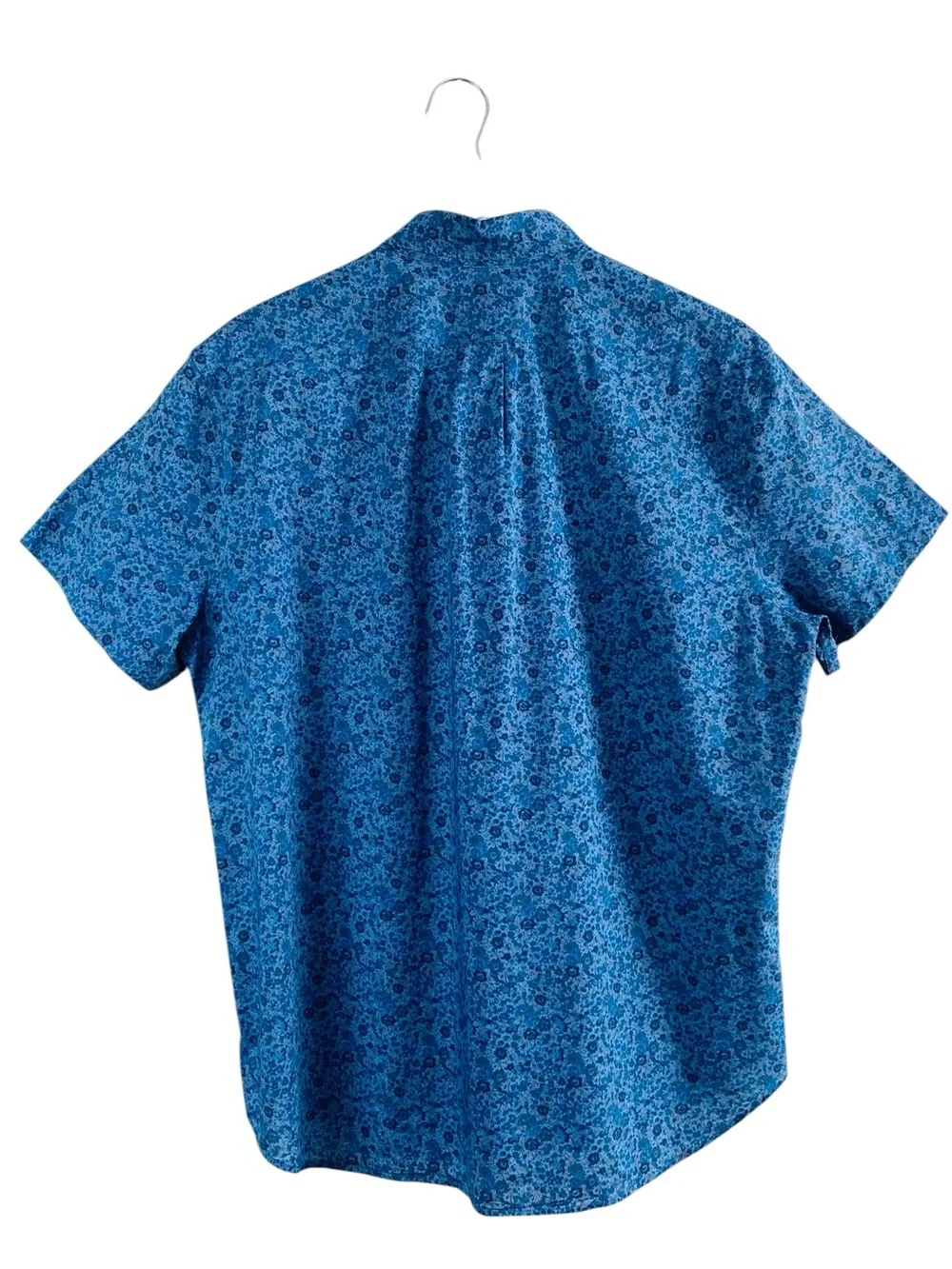 J.Crew Liberty Blue Floral Emma Button Up Classic Shirt Size L
